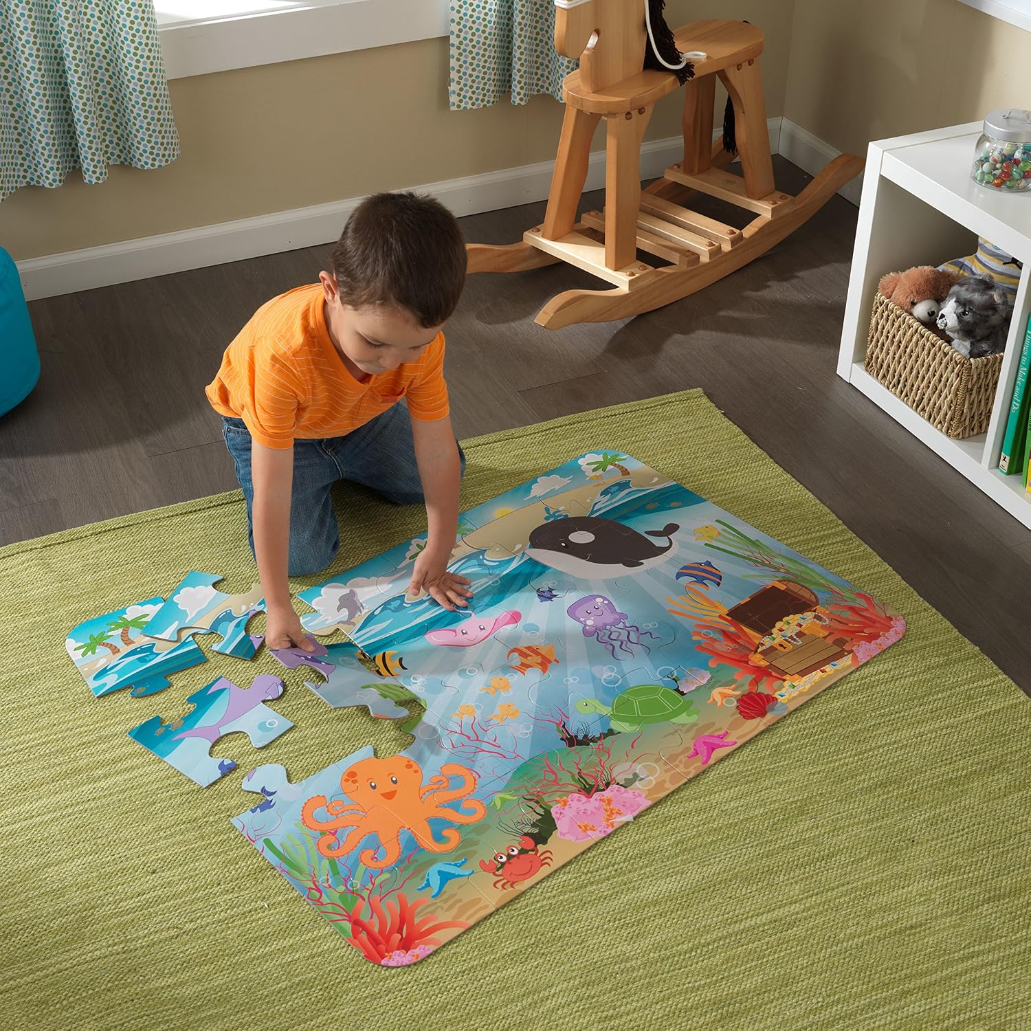 KidKraft Under The Sea Floor Puzzle - Image 5