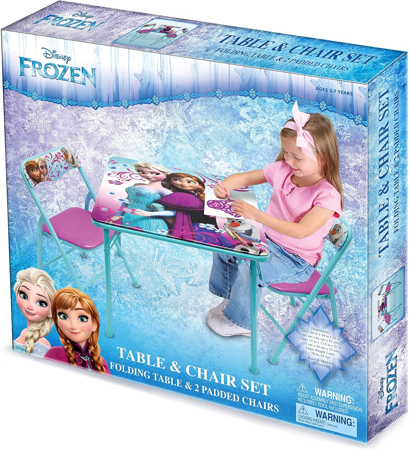 frozen kids table and chairs
