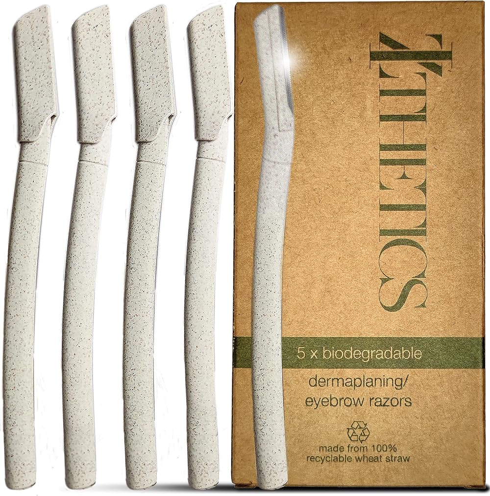 IZthetics Dermaplaning Blades for Face 5 Pack – Facial Hair Remover