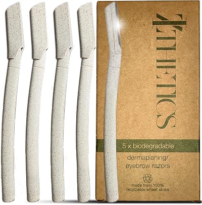 IZthetics Dermaplaning Blades for Face 5 Pack – Facial Hair Remover