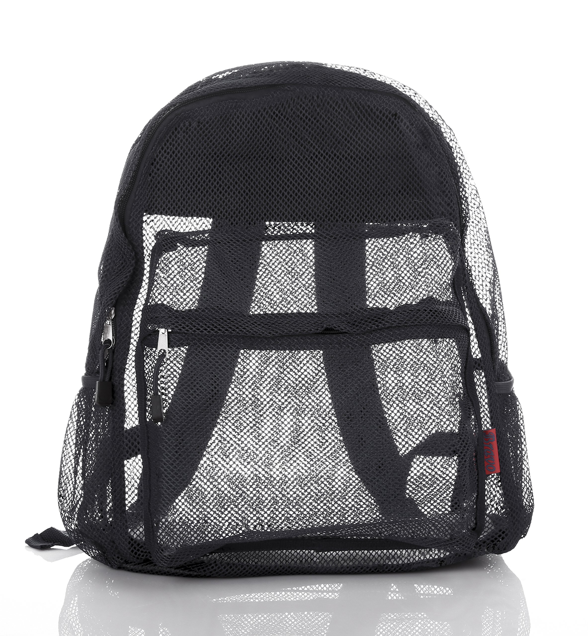 mesh see through backpack