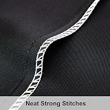 NTBAY 2 Pack Satin Standard Pillowcases 20 x 26 Inches Black view 4