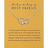 Birthday Gifts for Mom, Grandma, Best Friend, Sister, Aunt, NANA, Thank You Gifts Relationship Necklace for Women in Christmas Mother's Day