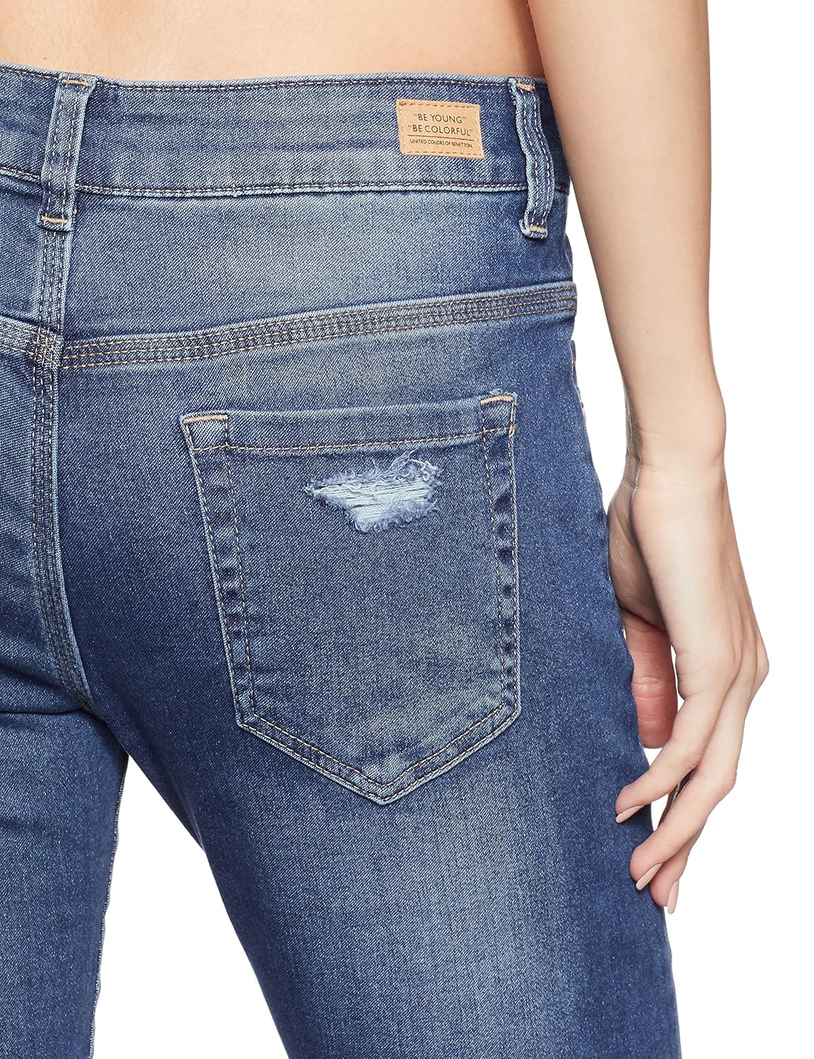 united colors of benetton women's skinny jeans