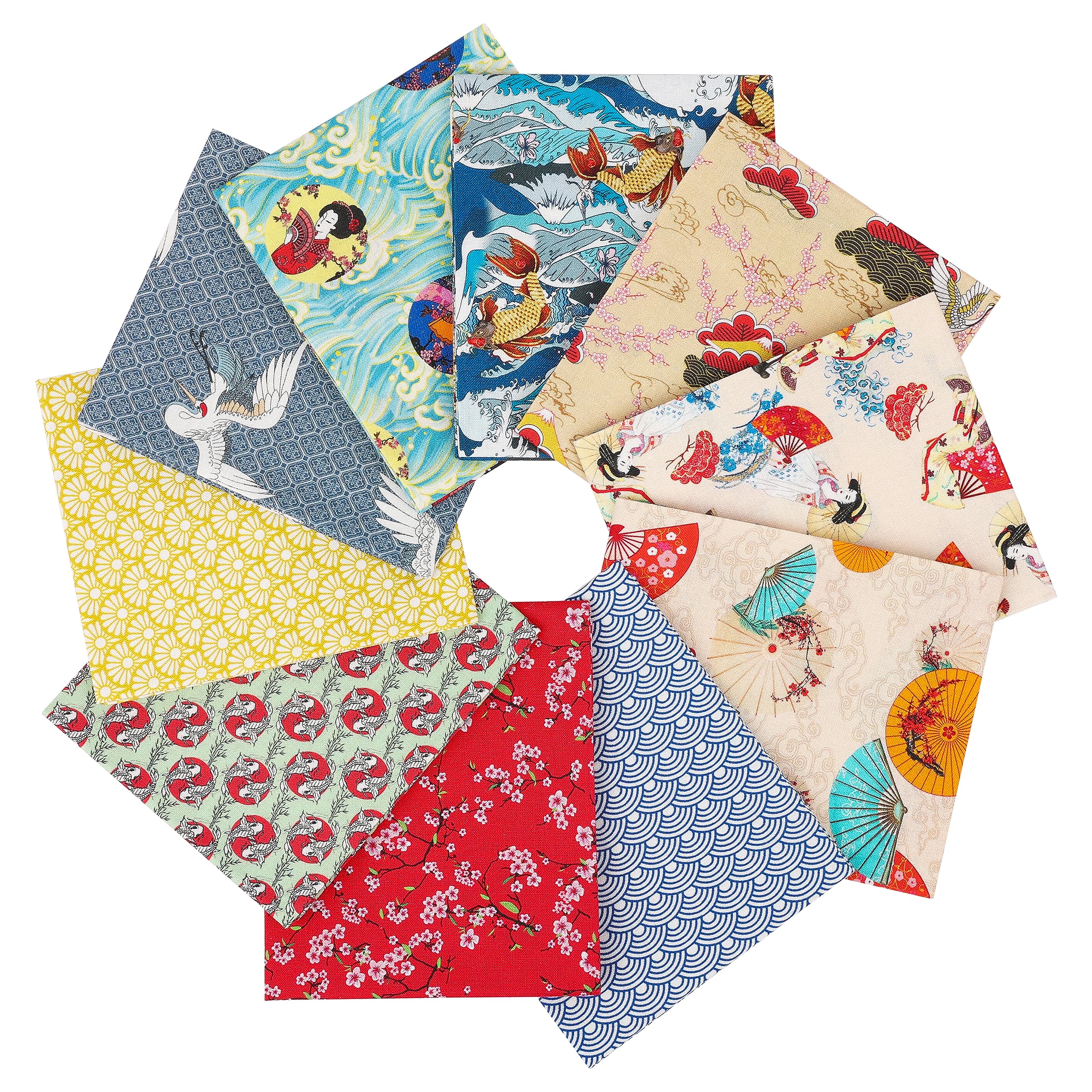 Craftido -25 Options- 100% Cotton Quilting Fabric