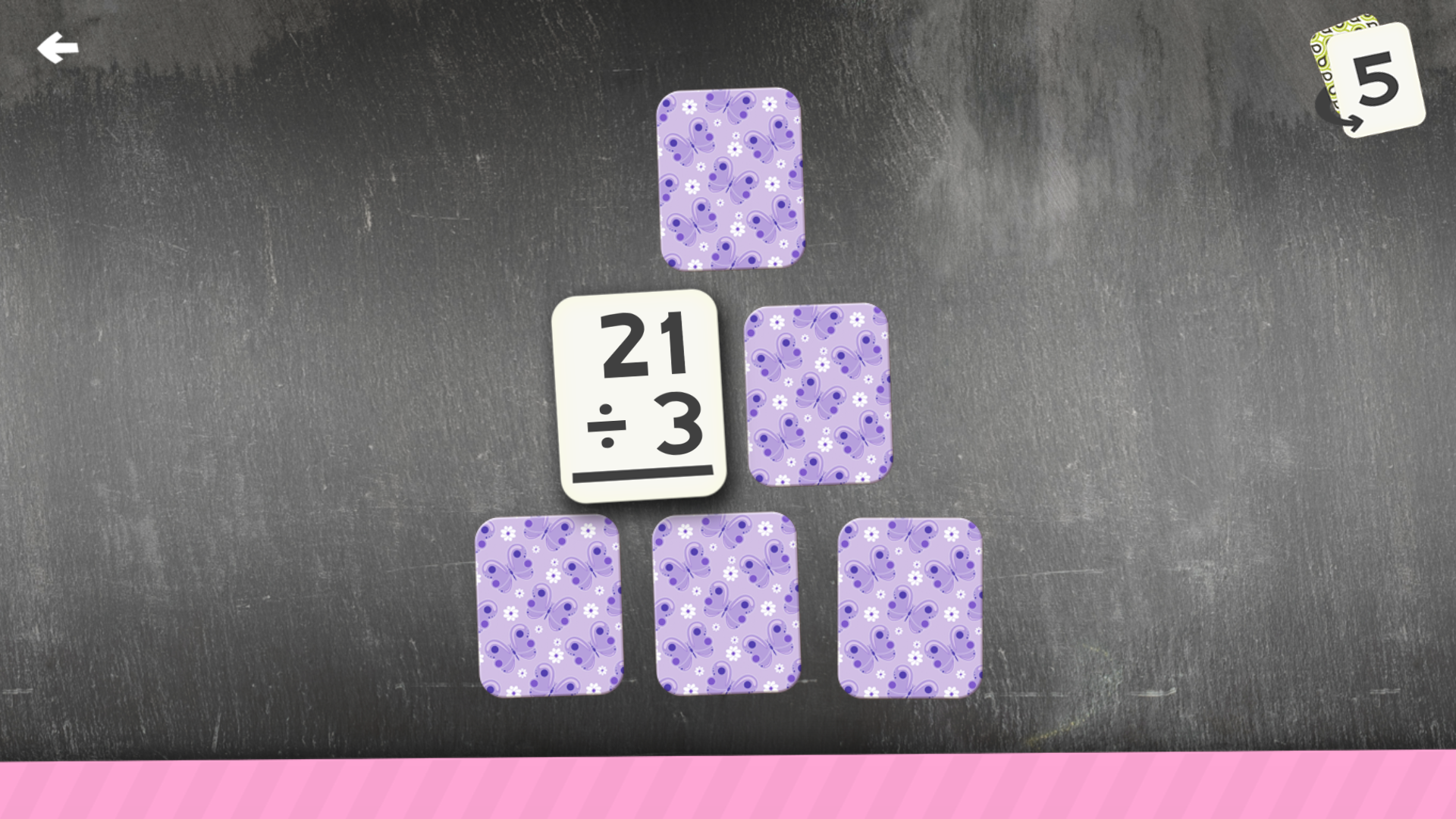 Division Flashcard Match Games for Kids in 2nd, 3rd and 4th Grade