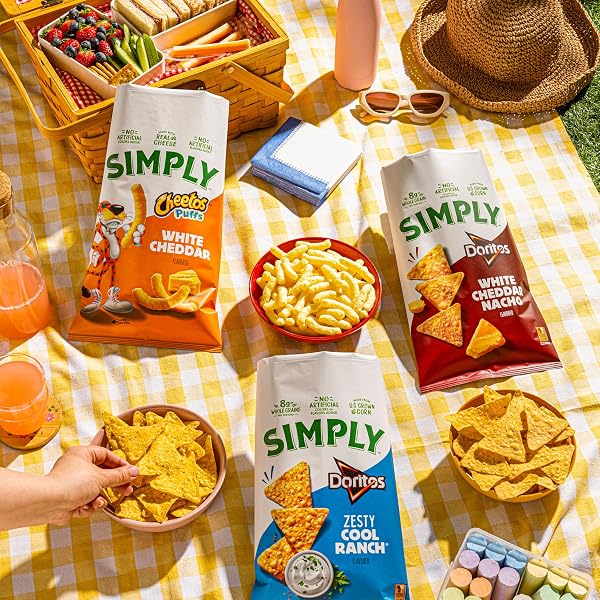 SIMPLY, DORITOS & CHEETOS MIX VARIETY PACK, 0.875 OUNCE (PACK OF 36)