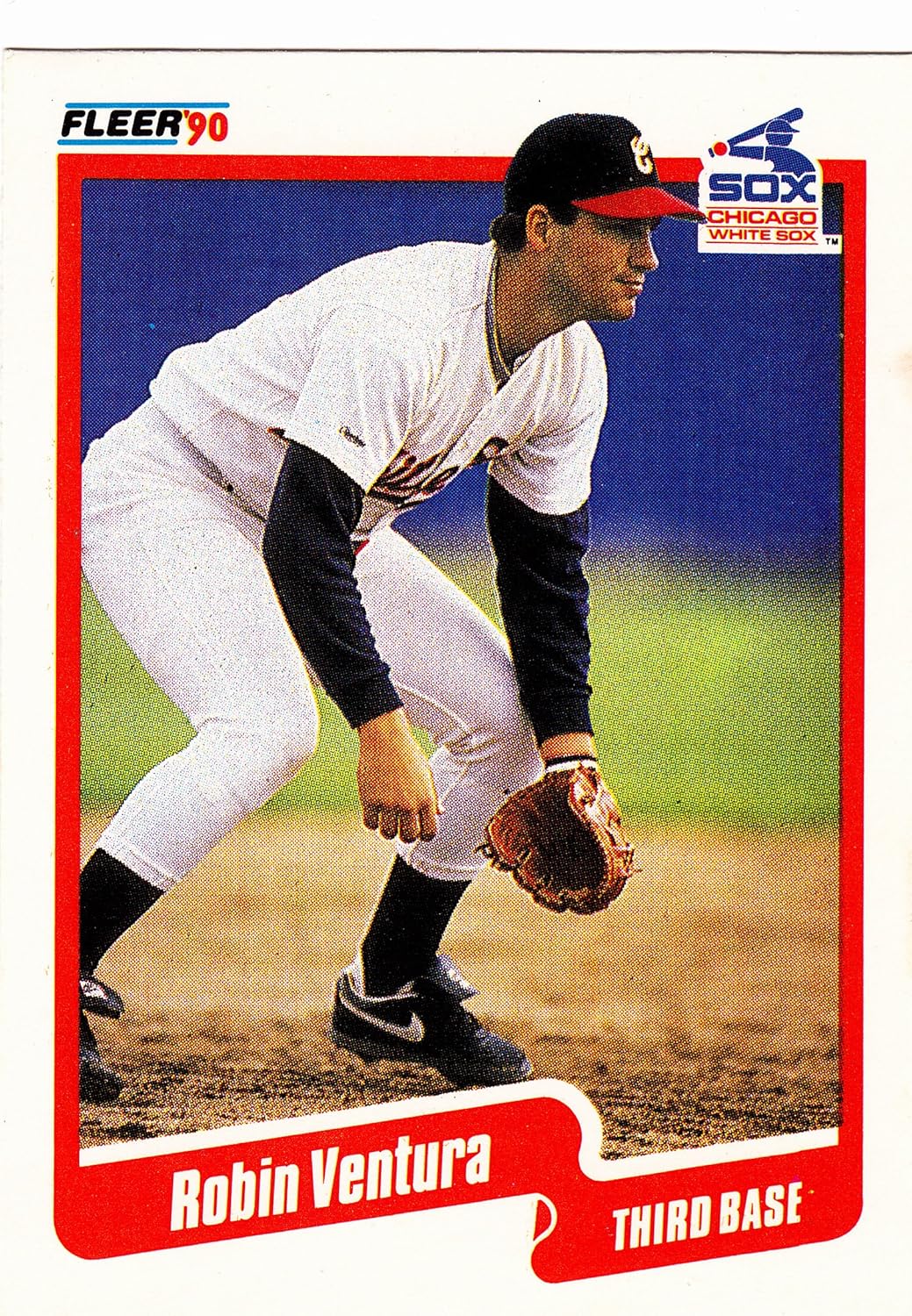 1990 FLEER ROBIN VENTURA RC ROOKIE CARD WHITE SOX at Amazon's Sports