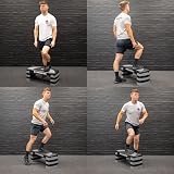GYM MASTER Adjustable Step Aerobics Platform - 5 Levels 80x30cm 150kg view 3
