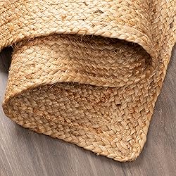 Savi Home Natural Jute Rug 3x5 Ft – Handwoven