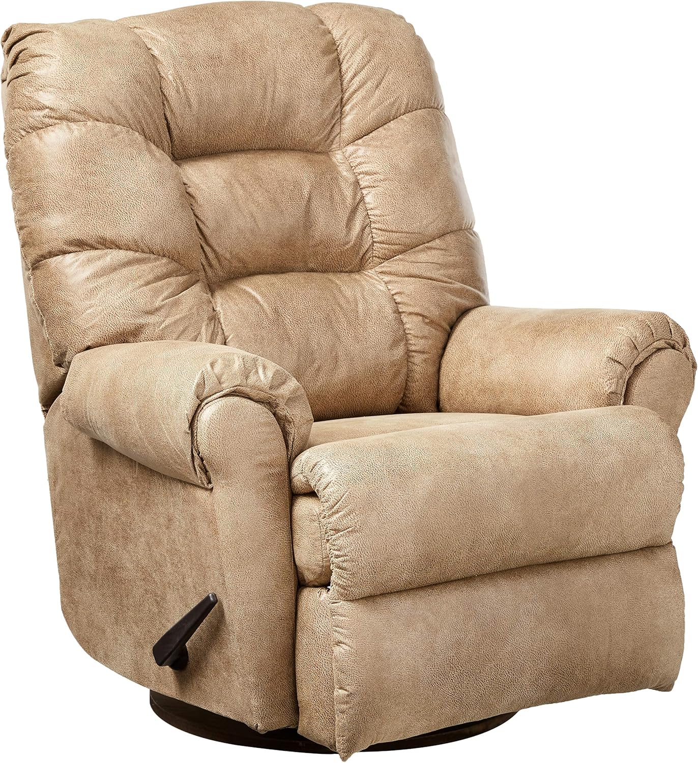 Lane Home Furnishings 4204-18 Cortez Swivel/Rocker Recliner, Sand