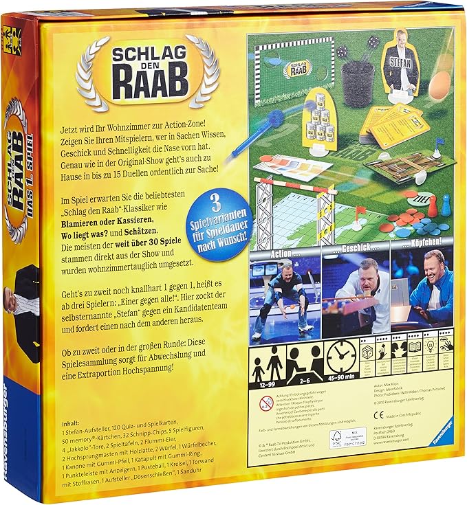 Ravensburger 27227 Schlag Den Raab Das 1 Spiel Amazon De