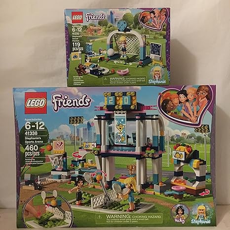 lego friends stephanie's sports arena 41338