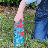 Nuby Super Flip Water Bottle 540ml 18oz No Spill Beaker Dinosaurs Pack of 2 view 4