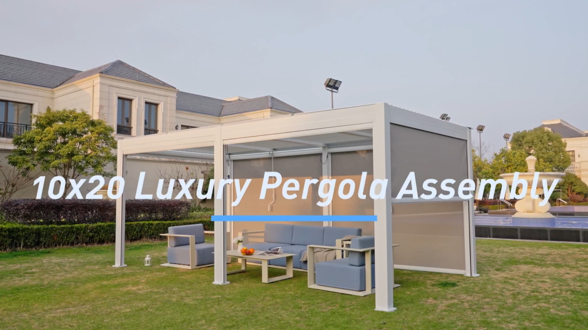YOLENY 10x13 Electric Louvered Pergola Review: Solar-Powered Outdoor Living Space image 24