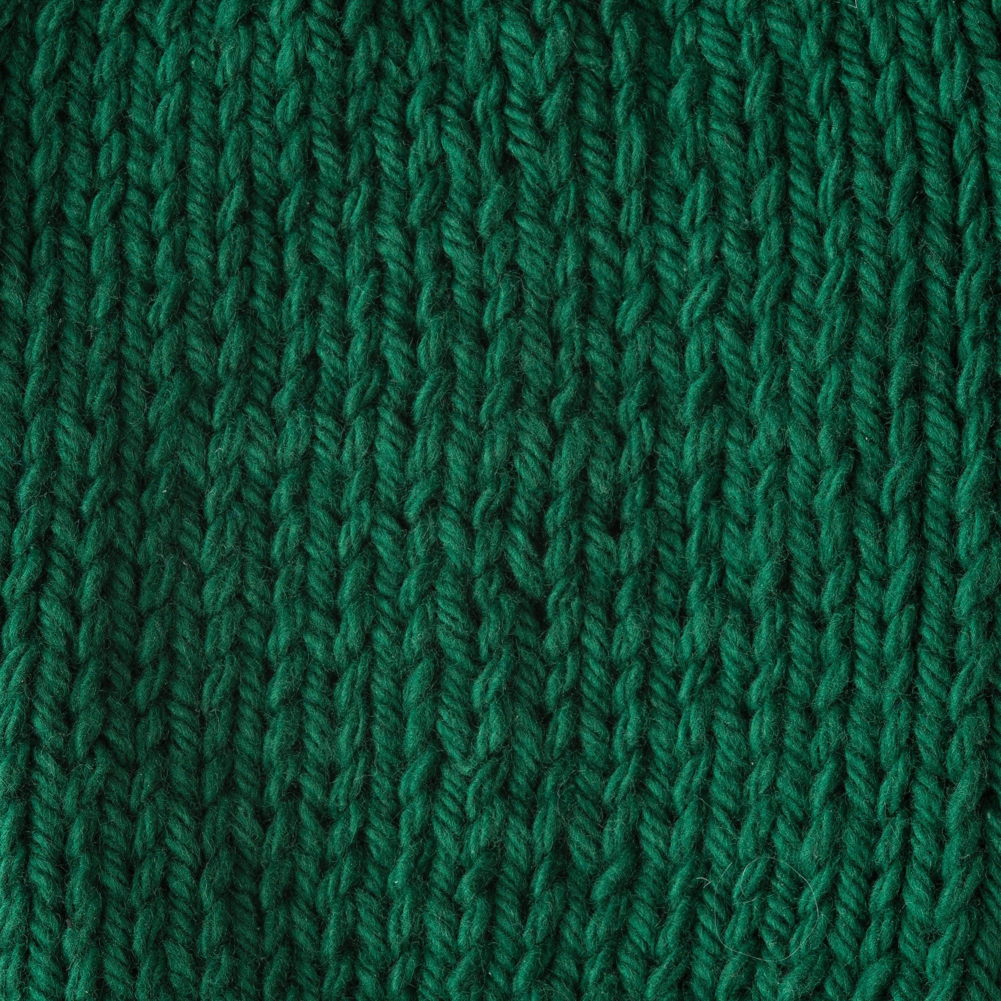 Lily Sugar 'N Cream The Original Solid Yarn, 2.5oz, Medium 4 Gauge, 100% Cotton - Dark Pine - Machine Wash & Dry