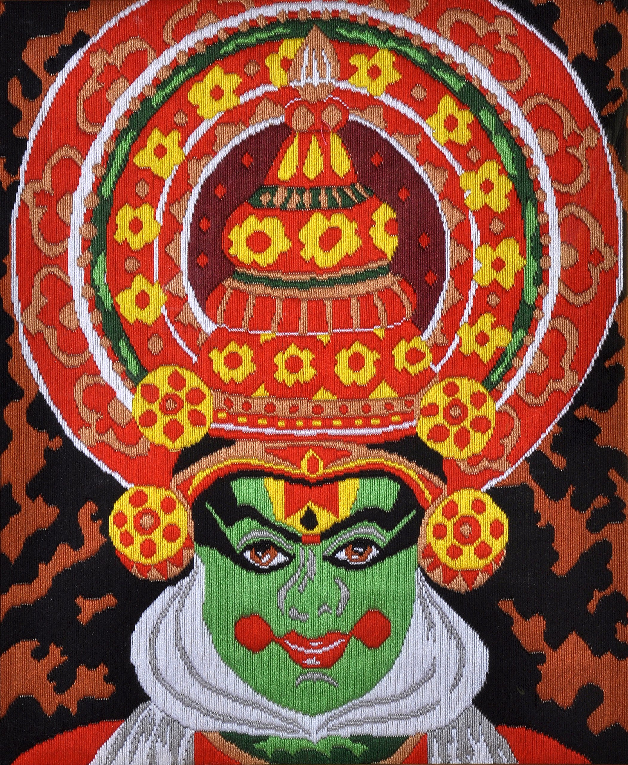 Anchor Stitch Kit Kathakali Buy Online In Faroe Islands At Faroe Desertcart Com Productid 177645103