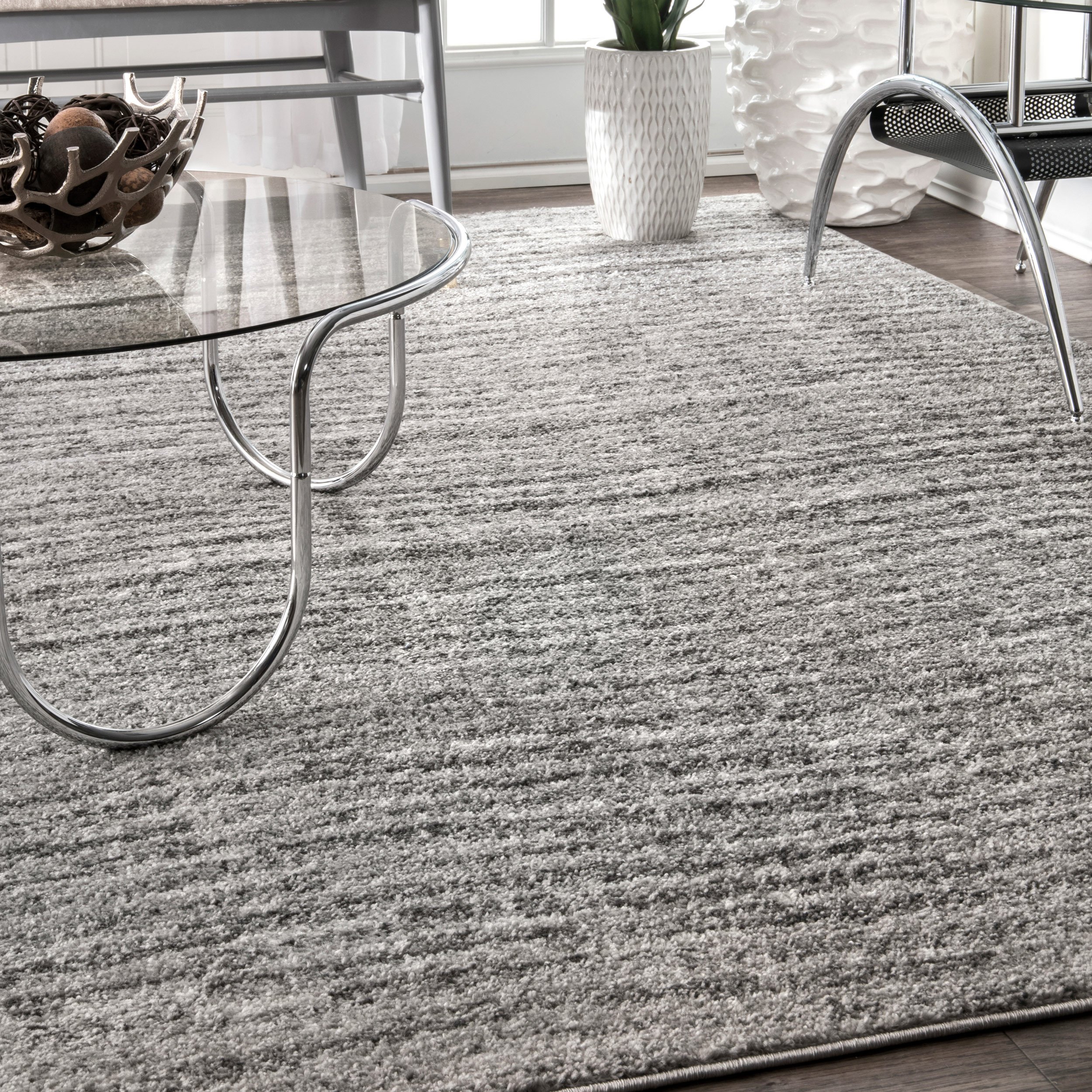 12' x 15', nuLOOM BDSM01A Sherill Area Rug, Gray