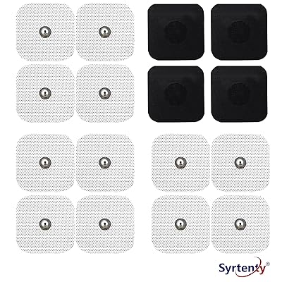 Syrtenti TENS Unit Pads 2x2 16 pcs SNAP Electrodes