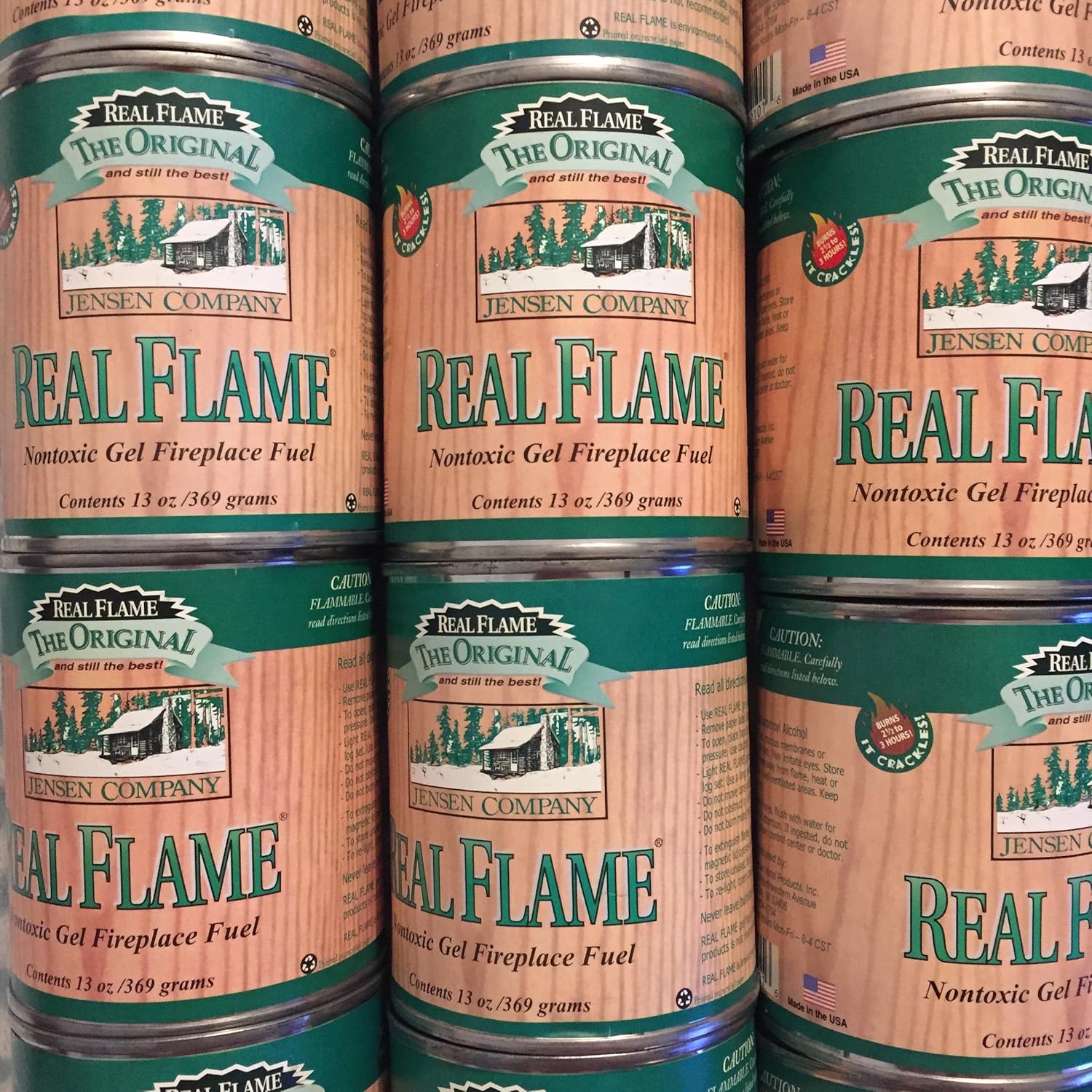 Real Flame Gel Fuel 13 oz cans 16 pack Amazon.co.uk Kitchen & Home