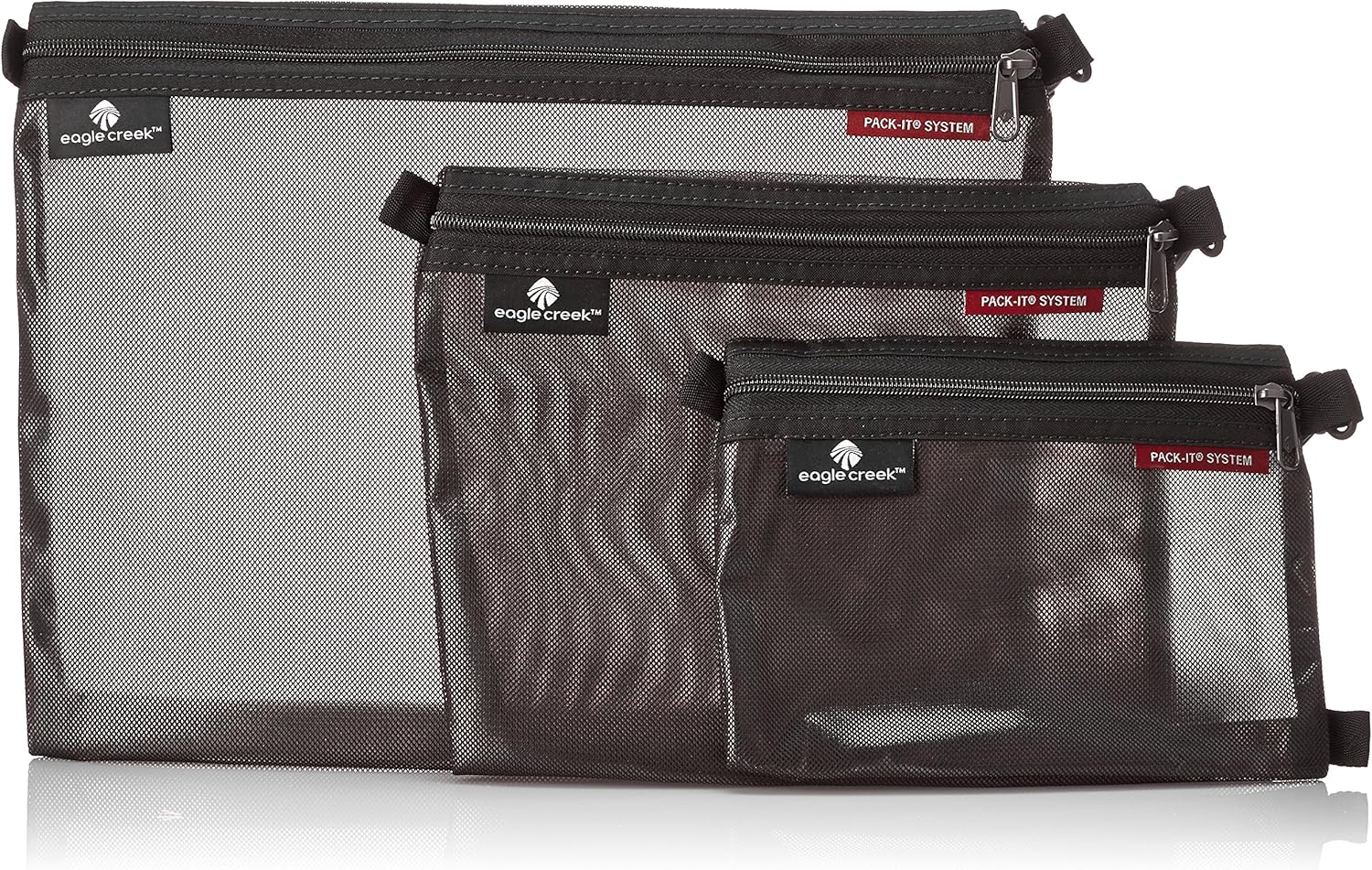  | Eagle Creek Pack-It Sac Set Packing Organizer, Black | Packing Organizers