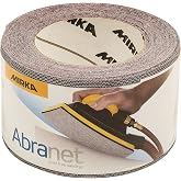 Rouleau Abrasif Mirka Autonet 80 Grains - Dimensions 2-3/4 X 10m (33 Pieds), Pour Ponceuse