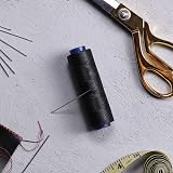 Shelver Black Waxed Thread 1mm 100m, Strong for Leather & Upholstery view 4