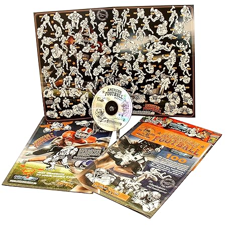 Schneidmeister AMERICAN FOOTBALL, 100x hochwertige Vektor-Produktionsmotive CD-ROM für Schneideplotter, Textildruck DTG, Sieb