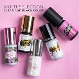 LLBA Professional Eyelash Glue Black Clear 0.5-3 Sec Dry Time 5ml Strong view 3