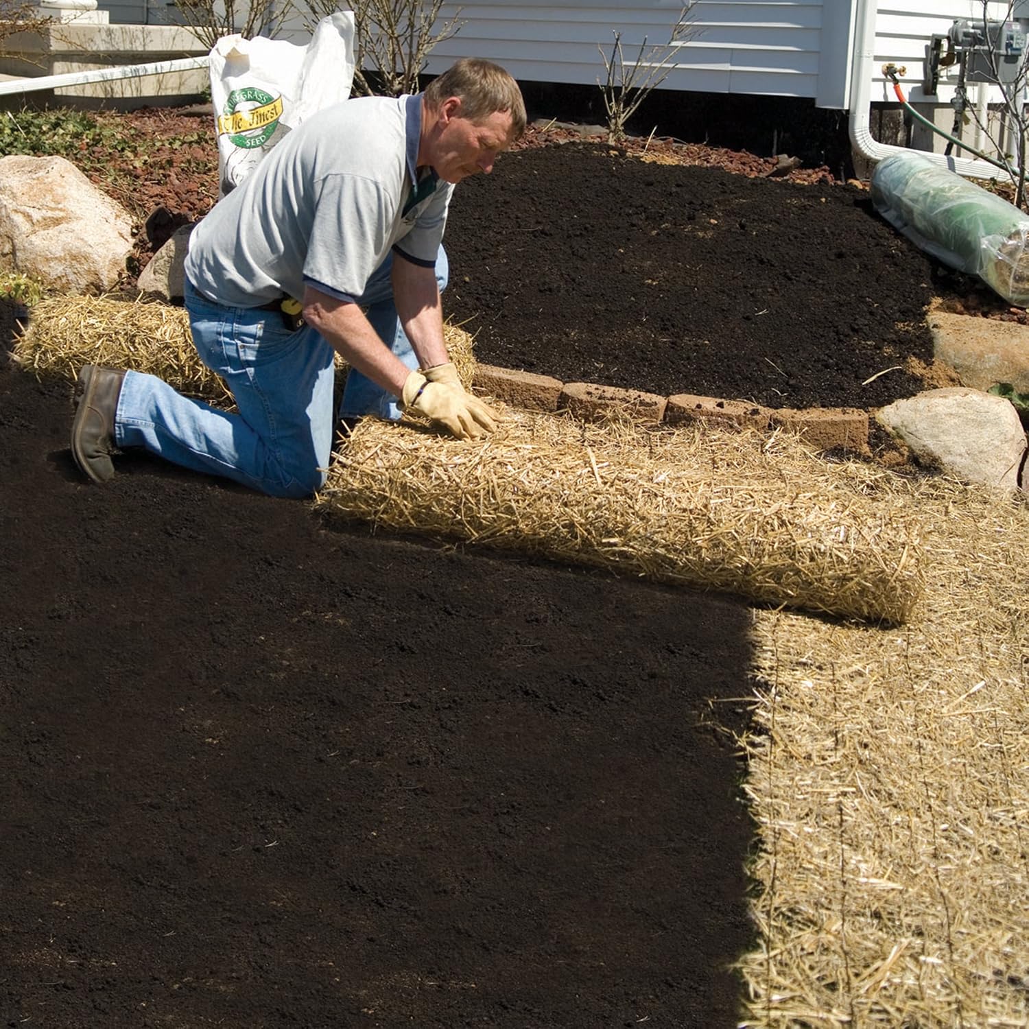 Grasses 200 Sq Ft 4ft Ez Straw Grass Seed Germination And Erosion Control Blanket X 50ft Patio Grasses 200 Sq Ft 4ft Ez Straw Grass Seed Germination And Erosion Control Blanket X 50ft Patio