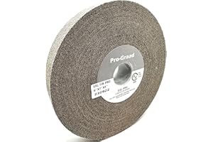 Pro-Graad EXL PRO Convolute Deburring Polishing Wheel - 6" x 1" x 1" 10S Fine Silicon Carbide - Professional Grade - Metal Deburring, Finishing and Polishing Wheel - 94917-1 Pack