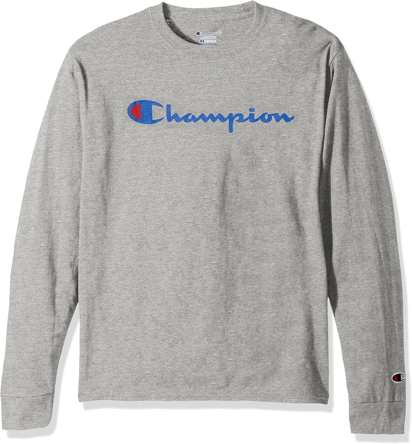 Champion LIFE Men's Cotton Long Sleeve Tee: Clothing