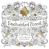 Enchanted Forest: An Inky Quest and Coloring book (Activity Books, Mindfulness and Meditation, Illustrated Floral Prints)