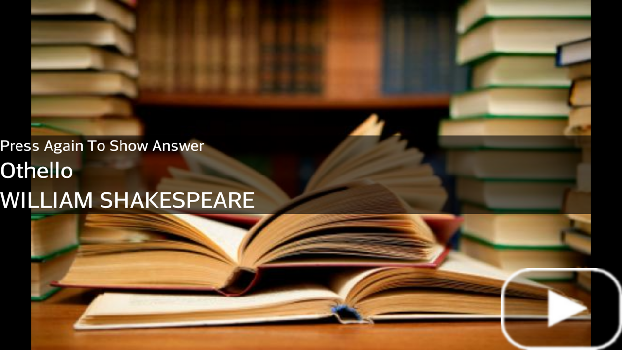 Literature Trivia