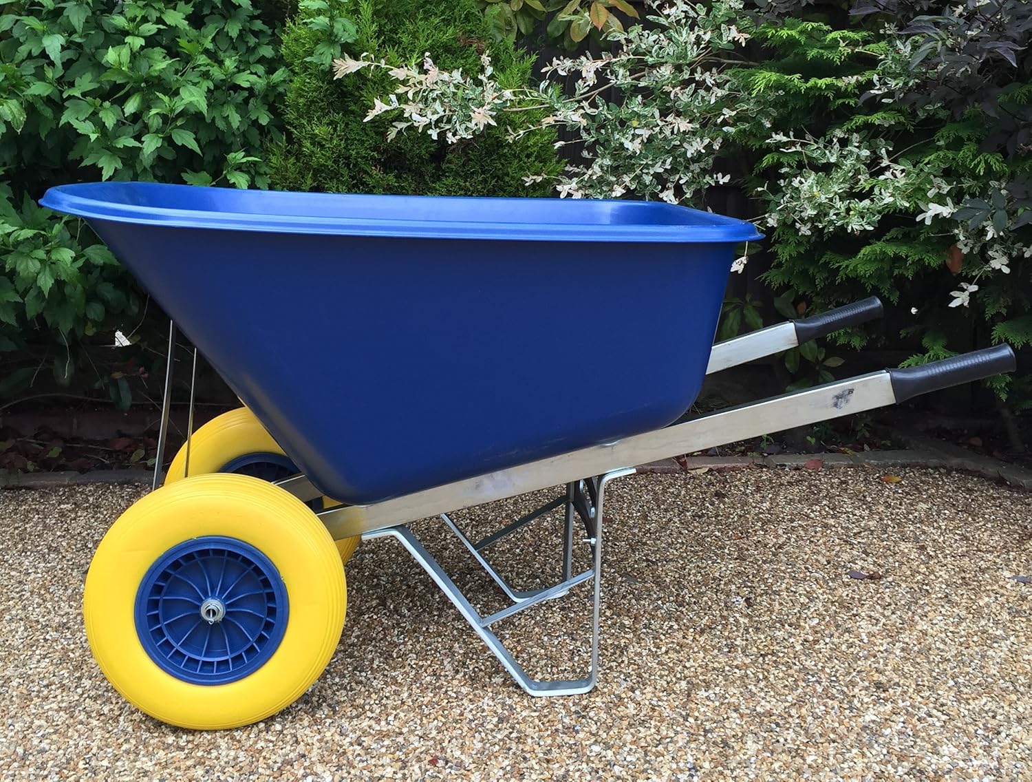 Super Saturday Wheelbarrow 200L Pink With Puncture Proof Wheels