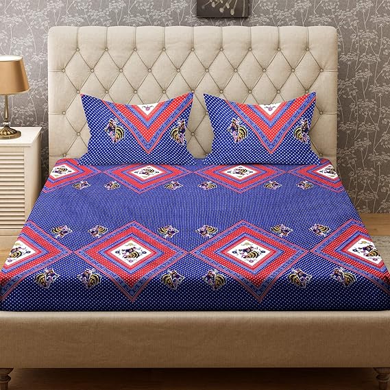 Bombay Dyeing Double Bedsheet with 2 Pillow Covers at Rs 387