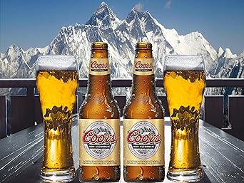 Coors Cerveza no alcohólica, 12 oz (11.8 fl oz) Caja de ...