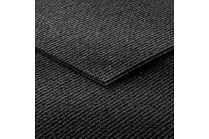 Livelynine Black Carpet Tiles Peel and Stick with Padding Self Adhesive Carpet Squares for Bedroom Cats Indoor Basement Floor