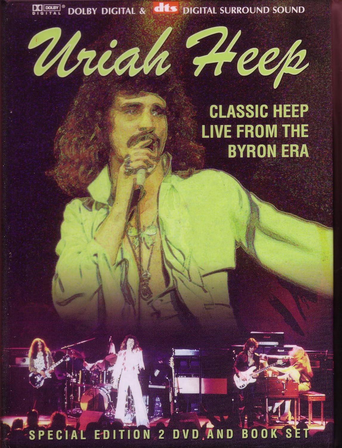 Amazon Com Uriah Heep Classic Heep Live From The Byron Era Dvd Uriah Heep David Byron Movies Tv
