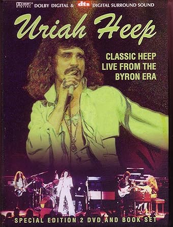 Amazon Com Uriah Heep Classic Heep Live From The Byron Era Dvd Uriah Heep David Byron Movies Tv