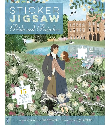 Amazon.com: Professor Puzzle Jigsaw Library - Pride & Prejudice