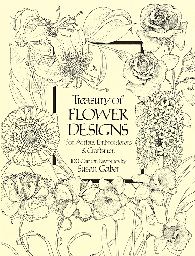 Download Treasury of Flower Designs for Artists, Embroiderers and Craftsmen (Dover Pictorial Archive) (English Edition) PDF