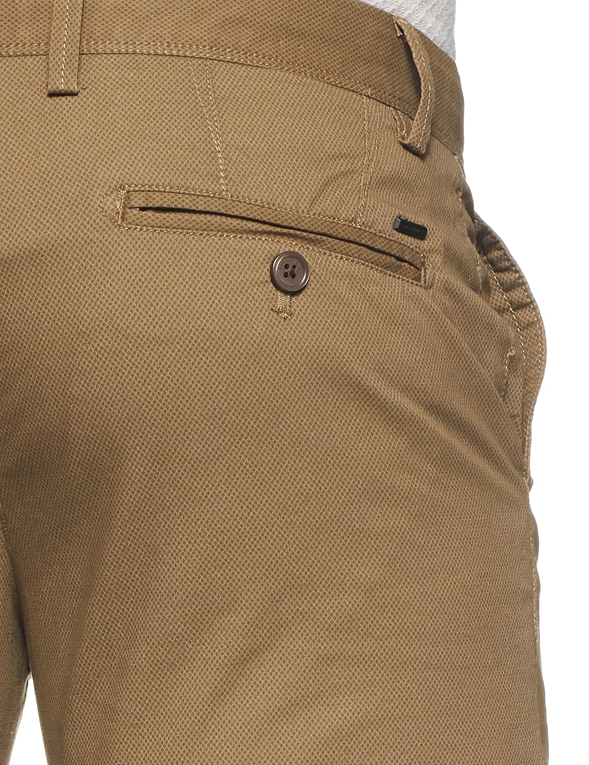 indian terrain men's skinny fit casual trousers