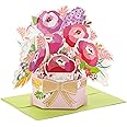 Hallmark Paper Wonder Pop Up Card for Women (Paper Pop Up Flowers) for Birthdays, Thinking of You, Anniversary, Thank You or Any Occasion