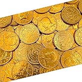 Chocolate Coins | 1 Pound Bag | Belgian Chocolate | Gold Chocolate Coins | Individually Wrapped St Patrick's Day Candy | Gold Candy for Party Favors & Goodie Bags