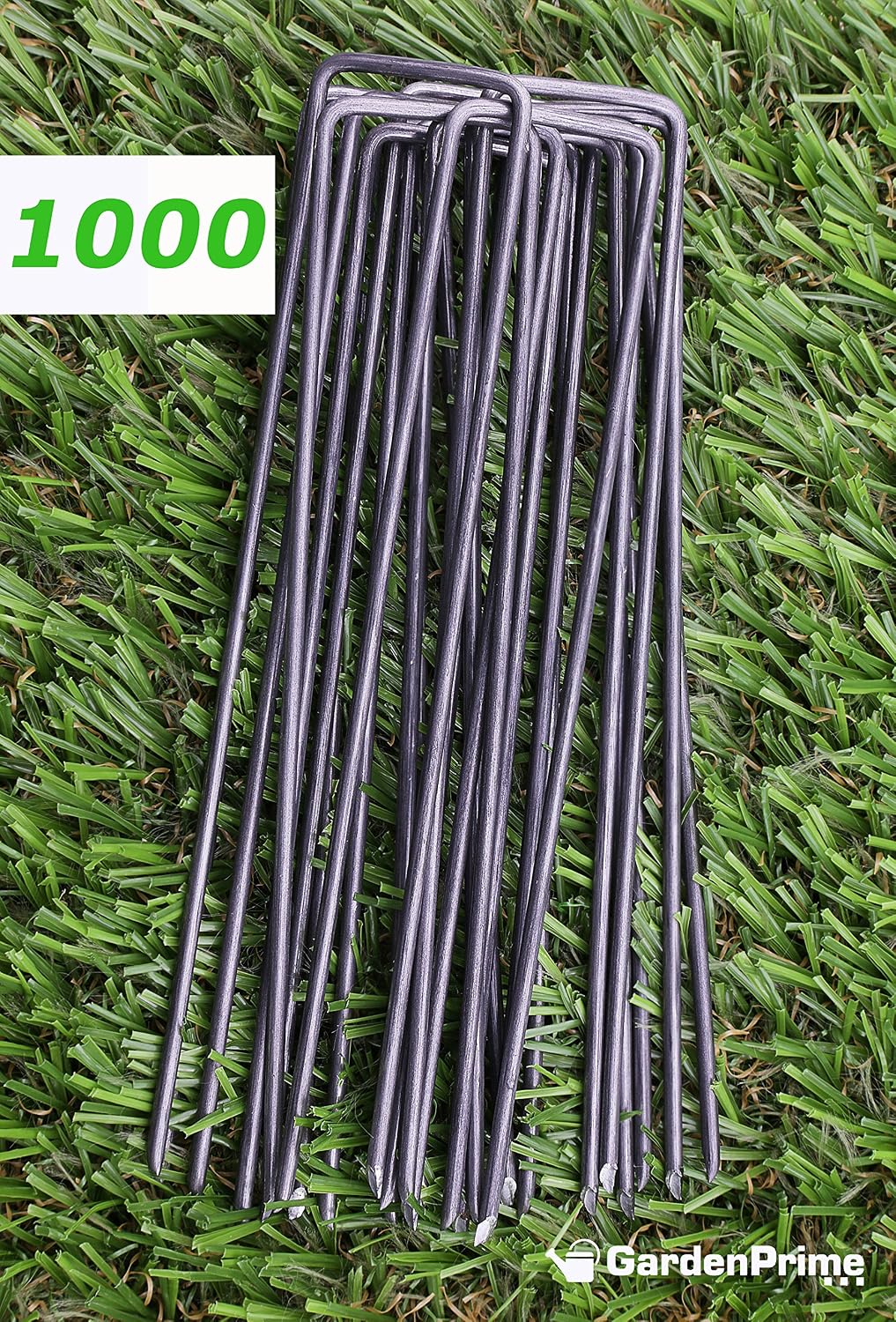 GardenPrime 1000 Grapas Metálicas alambre de acero 150mm para ...