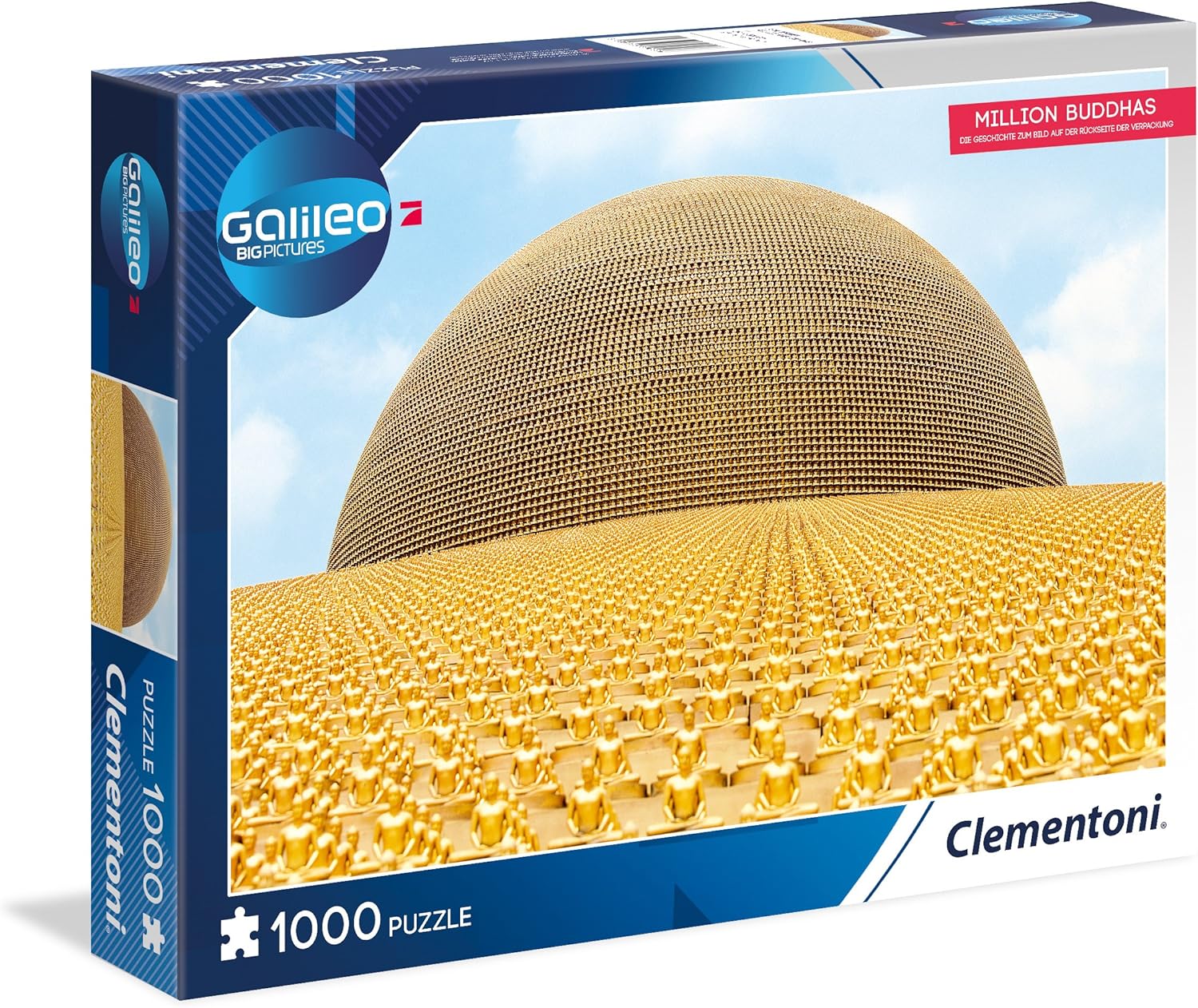 Clementoni 59089 Million meditando – Puzzle 1000 T Galileo ...