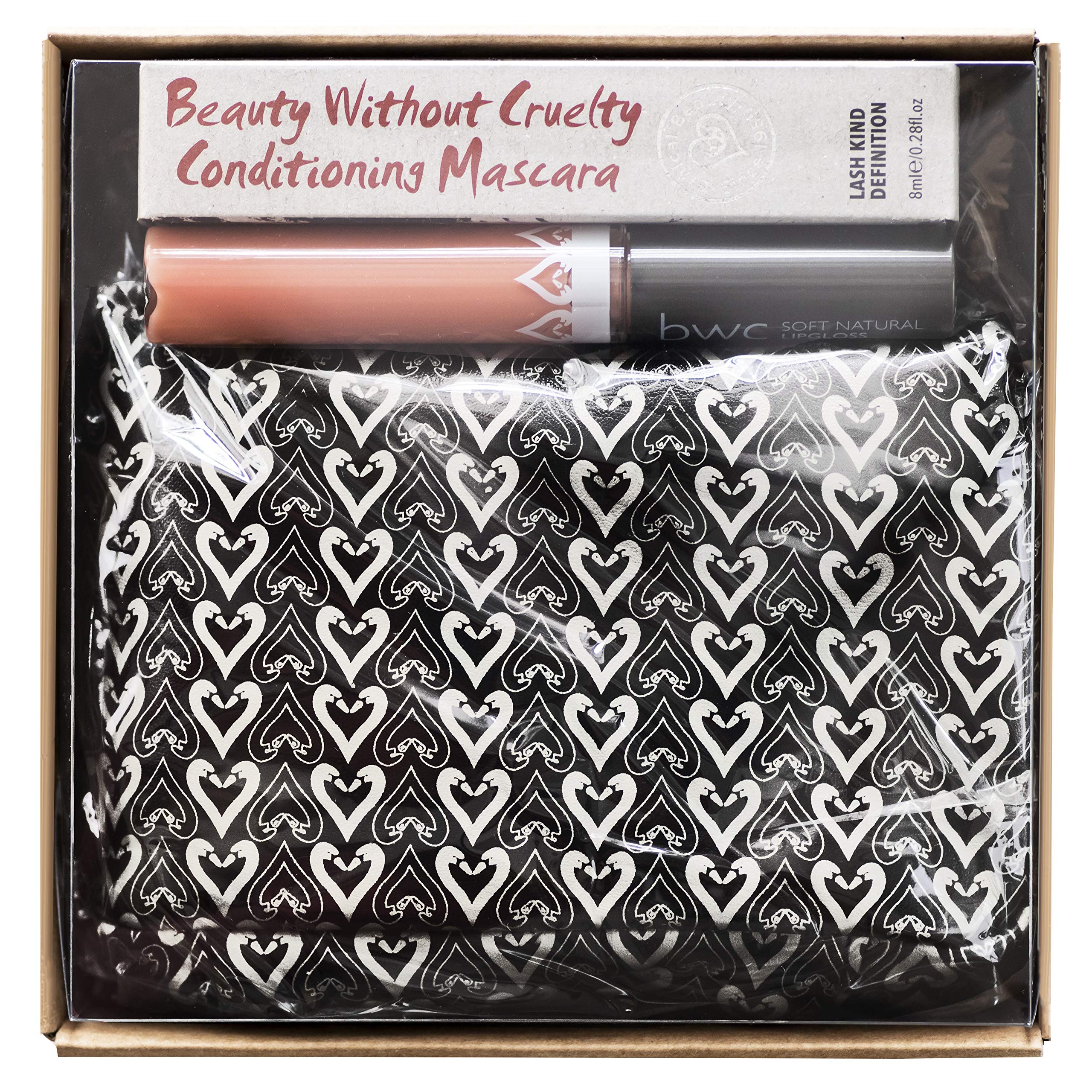 Beauty Without Cruelty Gift Sets, Lashes and Lips Nude
