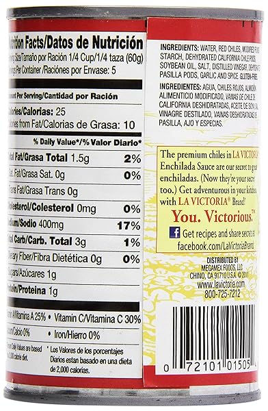 LA VICTORIA ENCHILADA SAUCE, MILD, 10 OZ