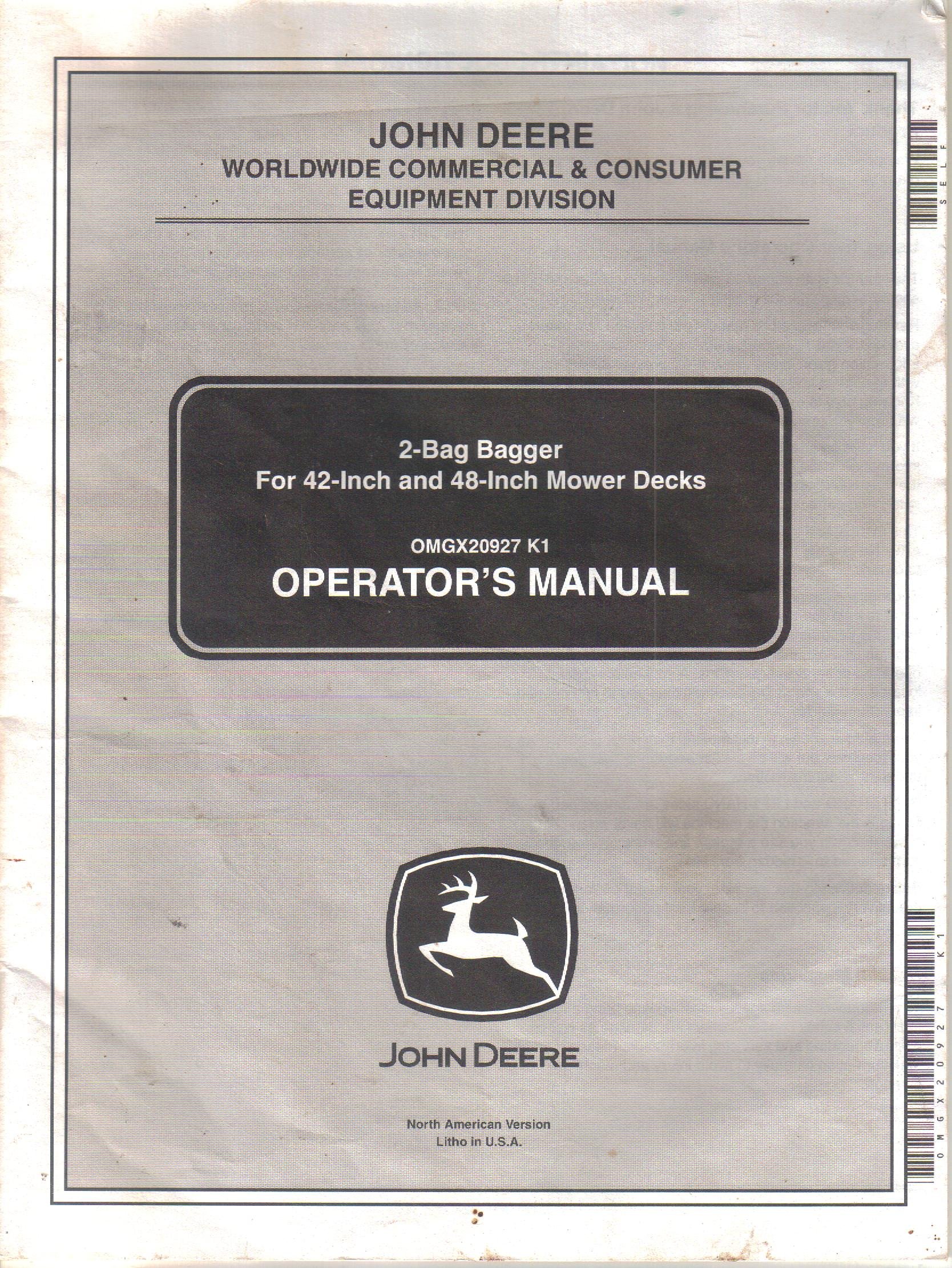 John deere 48c deck diagram